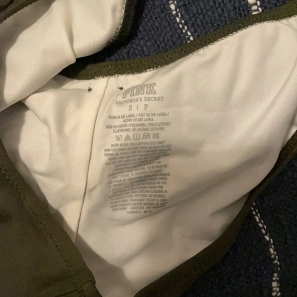 VICTORIA’S SECRET PINK GREEN SWIM BIKINI BOTTOM - Picture 2 of 3